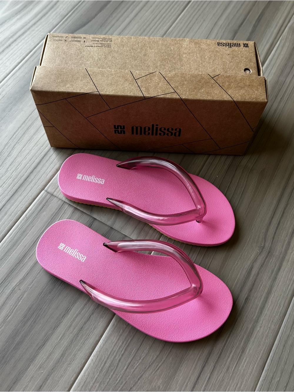 Melissa Flip Flip Airflow Pink - Picture 1 of 5